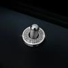 4Pcs Silver Crystal Stickers Car Door Lock Pin Ring Lift Bolt Cover Accessories For Mercedes Benz E C GLC Class GLS GLA CLA GLE BA3