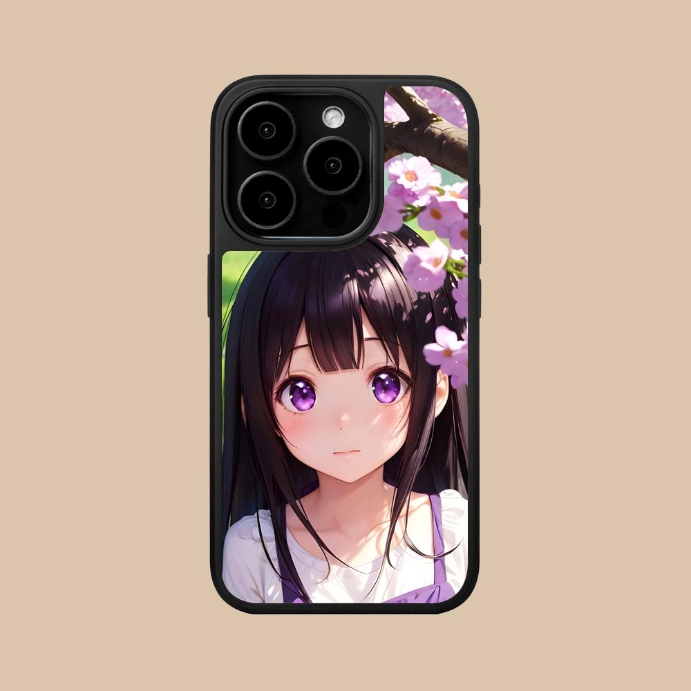 

Hyouka Chitanda Matte Surface Mobile Phone Case for iPhone 17 16 15 14 13 12 11 Air Pro Max Plus Colorful Cover iPhone 11