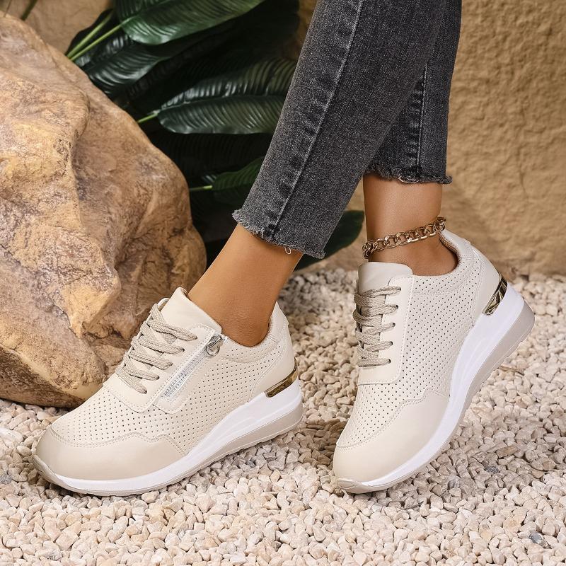 Women's New Fashionable Slouchy-Heel Thick-Sole Sneakers - Seasonal Mix-and-Match Style