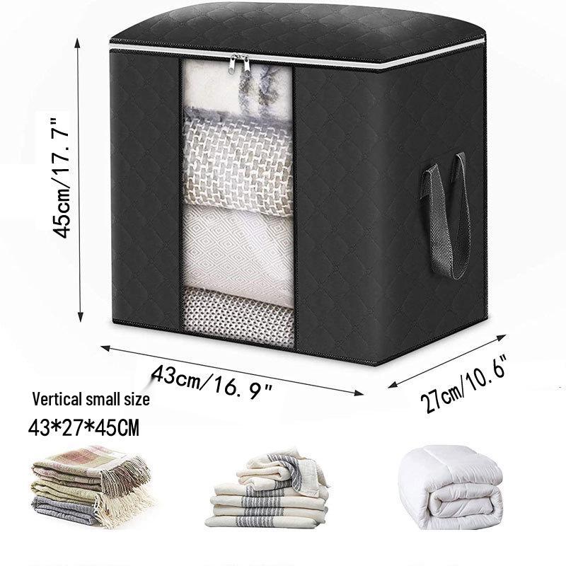 Premium Dustproof Moistureproof Non-Woven Storage Bag for Clothes and Quilts - Thickened Moving Solution
