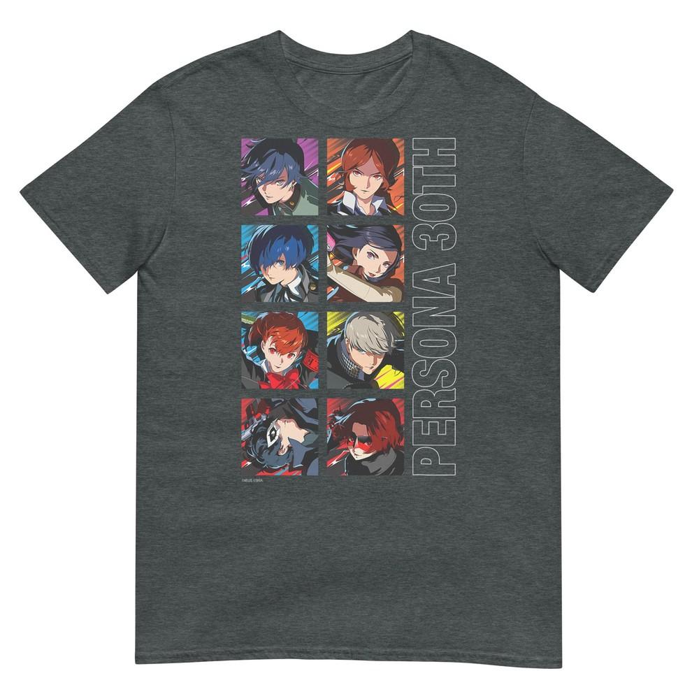 T-shirt Atlus Persona 30th Serie Protagonisti Stack Legacy