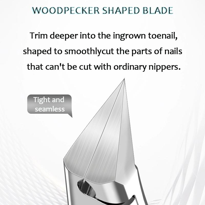 1 piece Nail Clippers, Correction Thick Nails Ingrown Paronychia Trimmer, Edge Cutter, Manicure Scissor Pedicure Tool