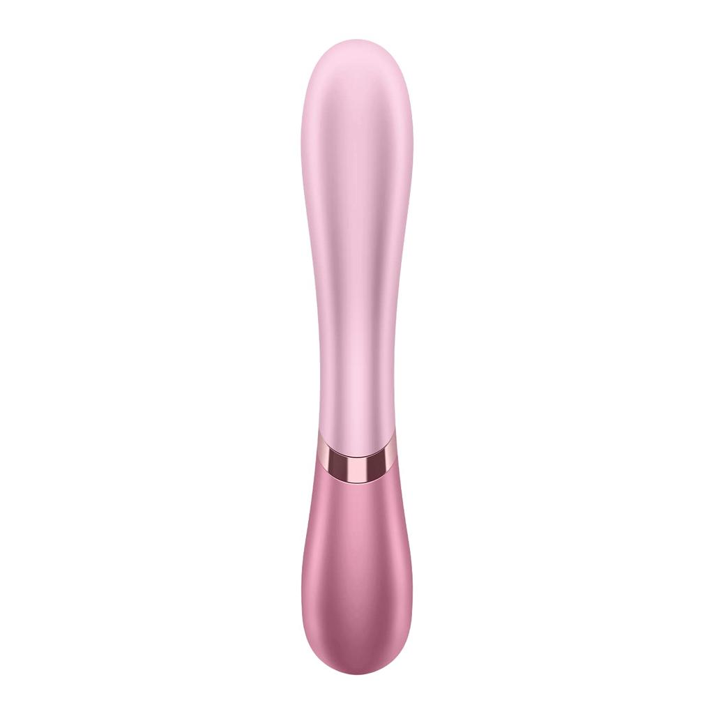 Satisfyer Hot Lover warming app clitoral simultaneous remote control clitoral vaginal vaginal orgasm electric love silicone 39℃ vibrator, compatible,