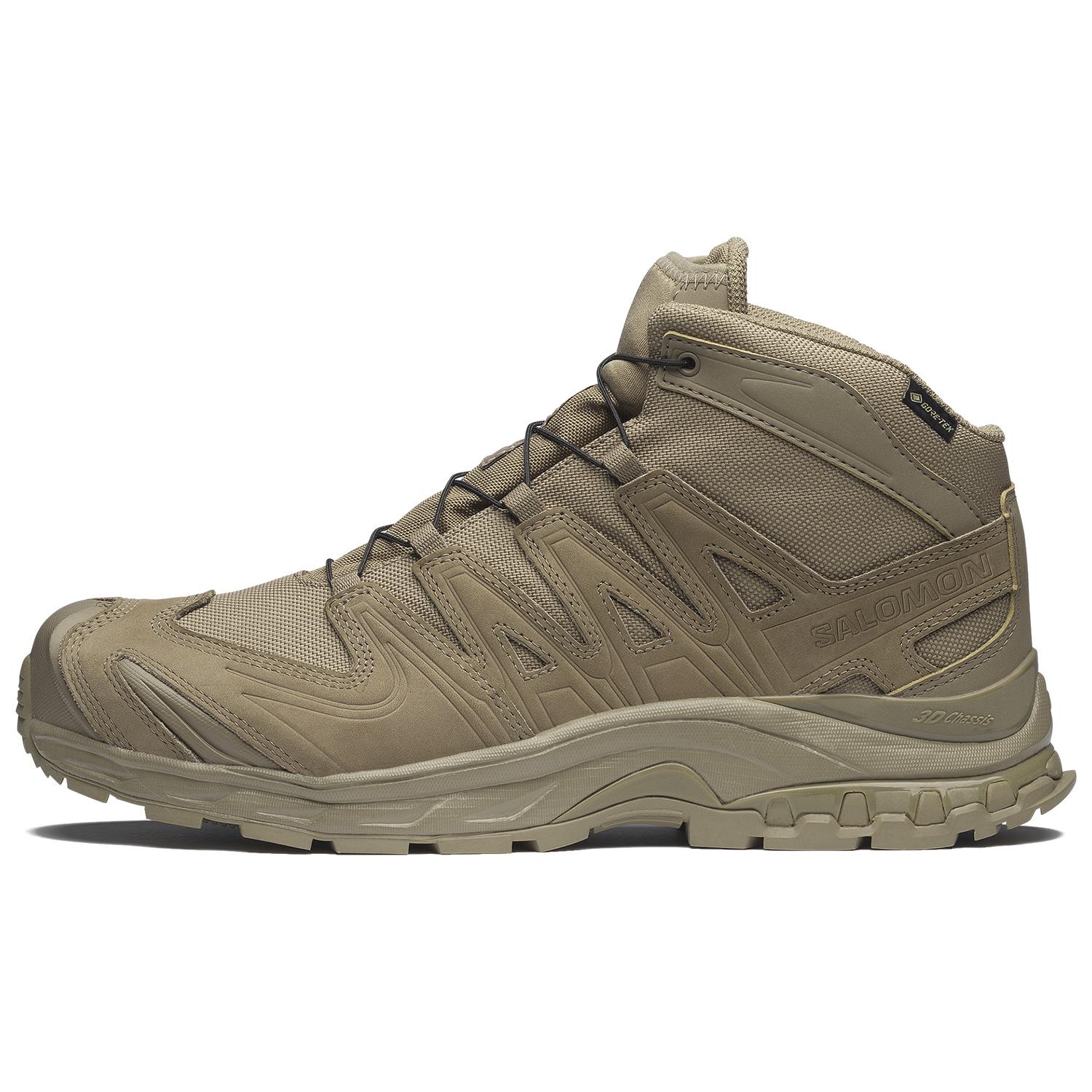 

New SALOMON XA Abrasion Resistant And Waterproof Coverage Mid top Hiking Shoes Unisex Clay Brown 478465 37