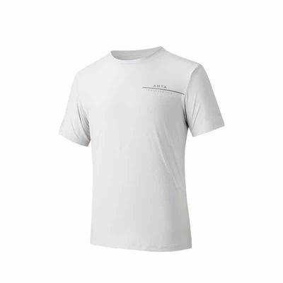 Bequemes Atmungsaktives Vielseitiges Kurzarm-T-Shirt Herren Tops Hell-Sandgrau 152527109-1