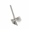 Corner Finishing Tool with Hanging Loop | Stainless Steel Build, Smooth Metal Handle, for Home