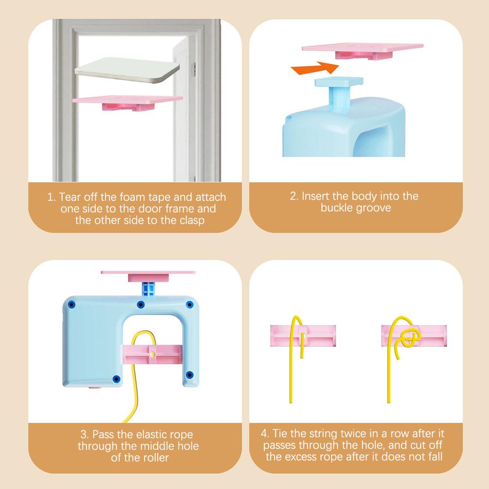 Interactive Hanging Cat Toy For Indoor Cats Automatic Funny Pet Cat Toy For Small Medium Large Cats