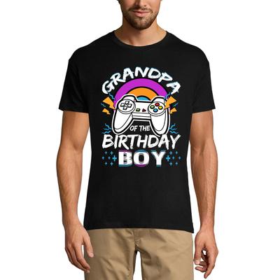 Herren-Gaming-T-Shirt Opa des Geburtstagskindes – Gamer-Geburtstagsgeschenk