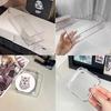 Portable Bracelet Storage Container Clear Acrylic Bracelet Container Dustproof Display Box for Jewelry Enthusiasts