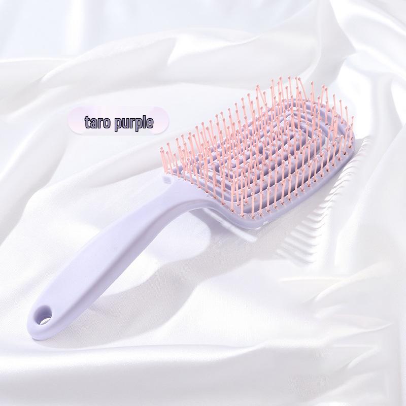 

Fluffy High Crown Airbag Cushion Curved Curling Comb Regular