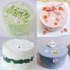 4/8 Stück Pflaumenblüte Gänseblümchen Kuchen Ausstecher Fondant Keks Ausstechform Pflaume Backen Dekorieren Keksstempel Für Küchenwerkzeuge