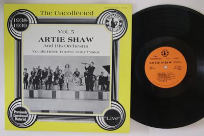LP Record ARTIE SHAW - Uncollected Vol. 5 HSR176 HINDSIGHT 1981 US Jazz Used
