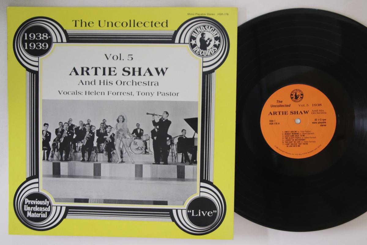 

LP Record ARTIE SHAW - Uncollected Vol. 5 HSR176 HINDSIGHT 1981 US Jazz Used