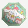 1pc Christmas Cinnamoroll Automatic Opening Umbrella with Foldable Design, 8-Rib Iron Frame Outdoor Umbrella, Festive Gift for Fans, Travelers, Daily