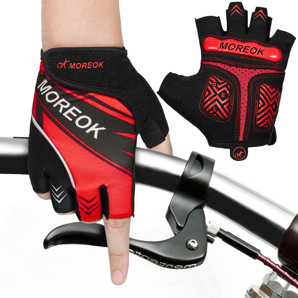Cycling Gloves Half Finger Bike Gloves 5MM Pads Bike Gloves Shock-Absorbing Off-Road Bicycle Gloves Anti-slip Off-Road Bicycle Glo Practical Use
