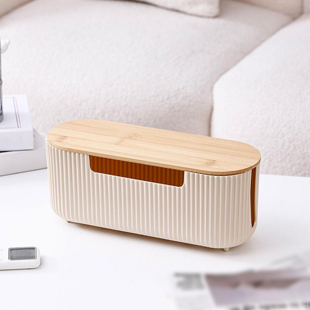 Cable Management Box Cord Organizer Office Concealer Modern Electrical Case