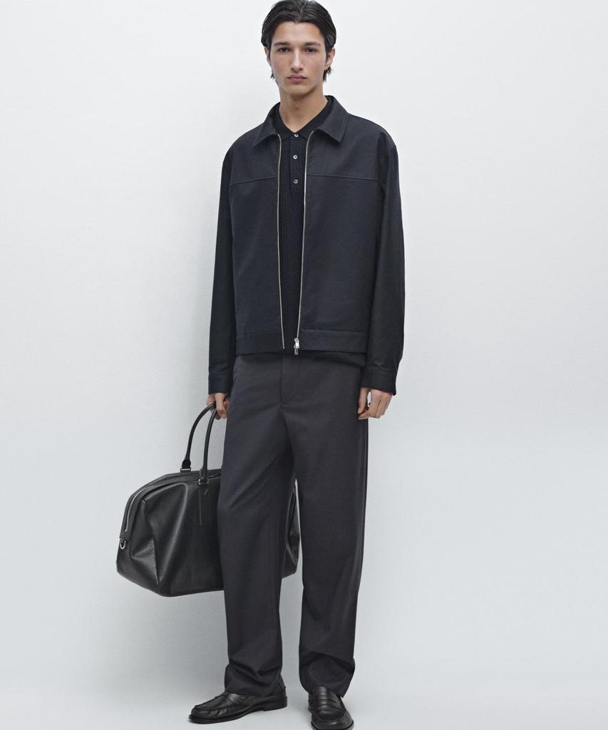 Massimo Dutti Cotton Blend Jacket