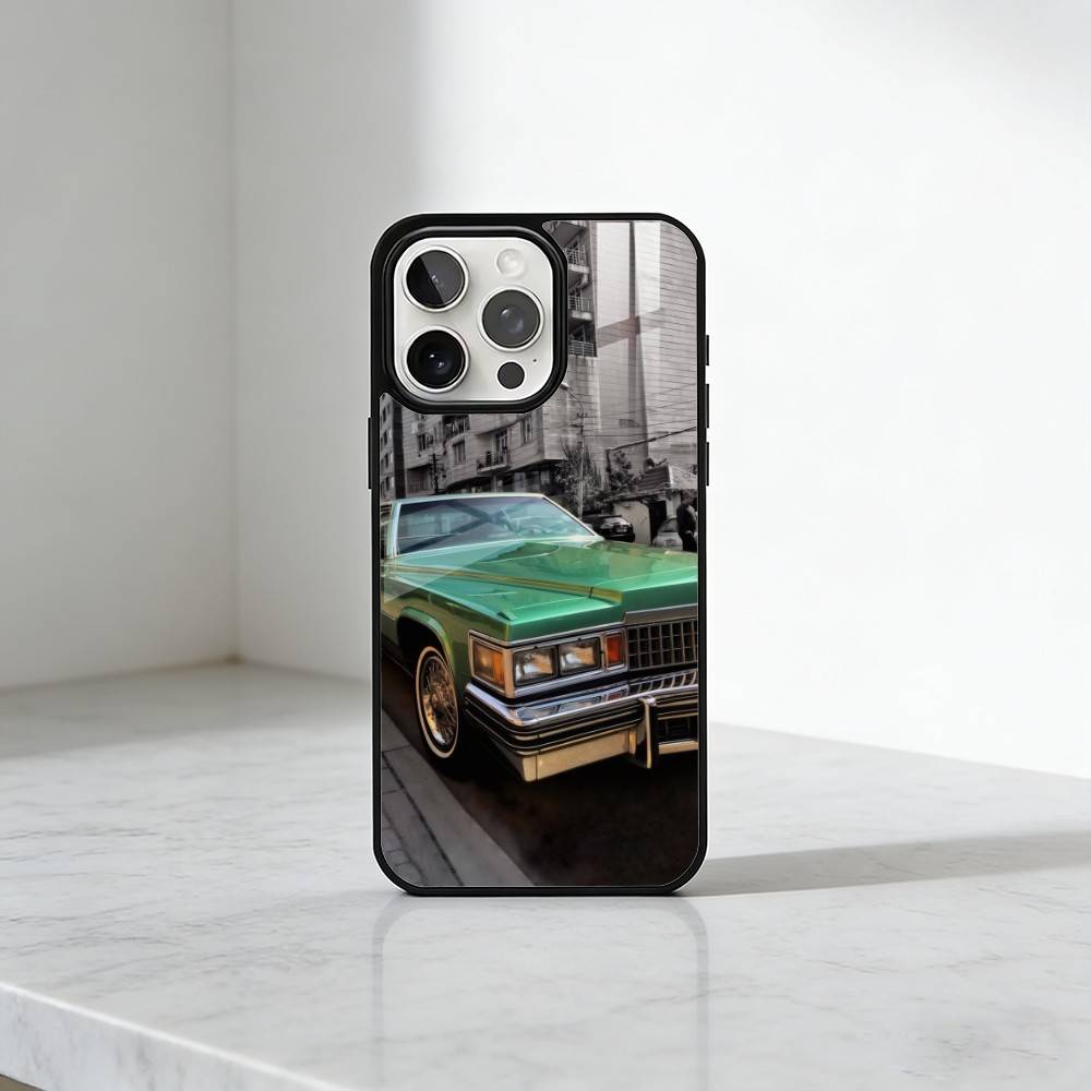 1976 Classic Vintage Cars S-SevilleES Phone Case For iPhone17,16,15,14,13 Plus,Pro Max Magnetic For Magsafe Wireless Charging
