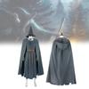The Hobbit Gandalf Cosplay Costume With Cloak And Hat For Halloween Role Play