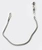 SHOVEOFF Svc-534 Handmade Skull Antique Silver Pants Chain