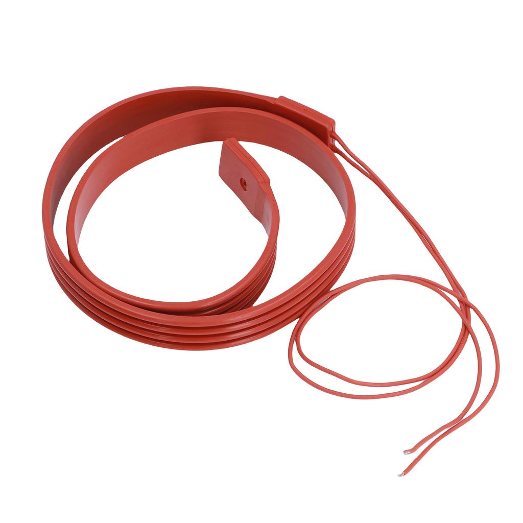 100W Flexibles Heizband Wasserdicht Isolierte Silikon Frostschutzhülle für Wasserrohr Metall Kunststoffrohrleitung