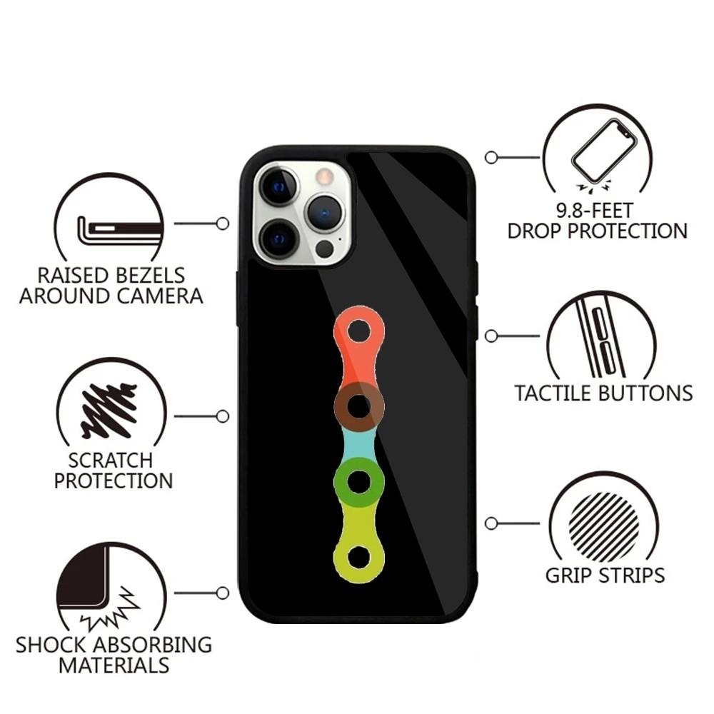 BIKE Cycling Art Phone Case For iPhone 16,15,14,13,12,11,Plus,Pro,Max,Mini Magsafe Magnetic Wireless Charging