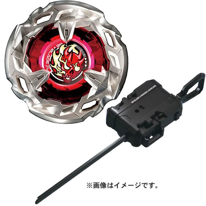 

BEYBLADE X BX-02 Стартовый набор Hells Size 4-60T с пусковым устройством, так что вы можете начать играть сразу. Игрушка, подарок.