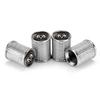 Car Styling Wheel Tire Valve Caps Covers for Dodge CALIBER CARAVAN DURANGO Challenger CHARGER JOURNEY NITRO RAM Accessories WW7