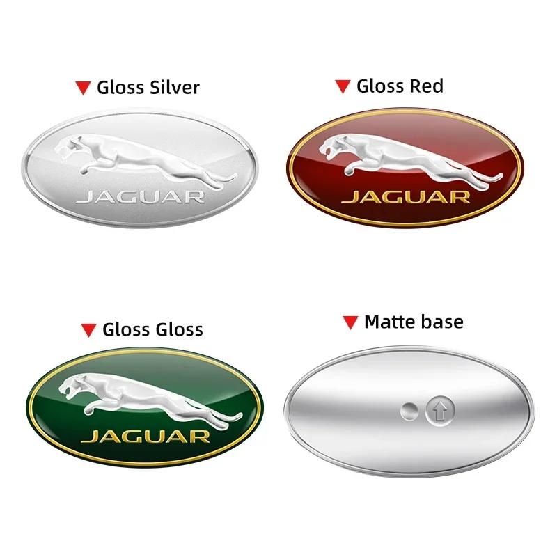 3D Metal Car Fender Side Wing Blade Badge Emblem Sticker For Jaguar X S F XF XE XJ XK XEL XFL XJL XJ6 XJS XKR XFR F-Type F-Pace HH1