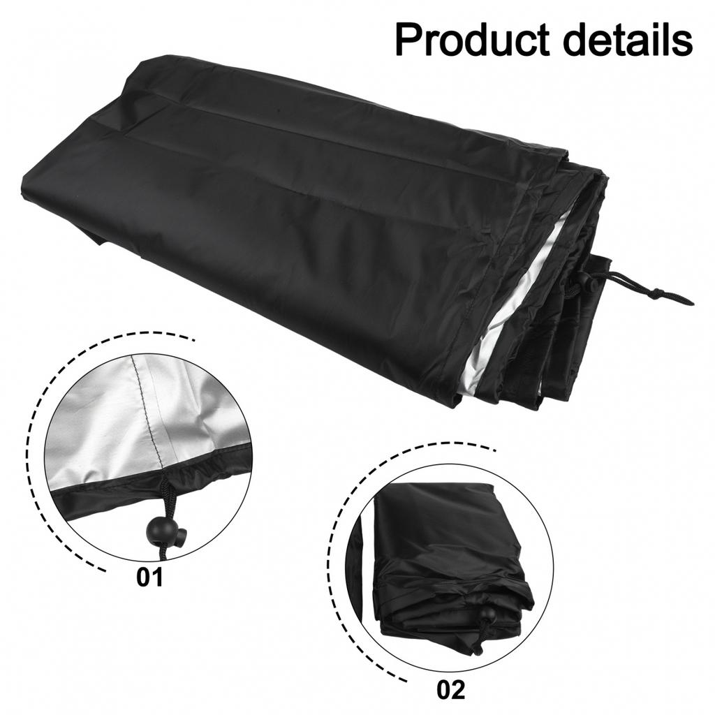 210D Oxford Fabric Garden Bench Covers Outdoor Furniture Cover Breathable Design