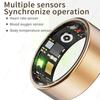 New Multi-Functional Smart Ring Men Women With Charging Case Heart Rate Blood Oxygen Monitoring Waterproof For Android iOS