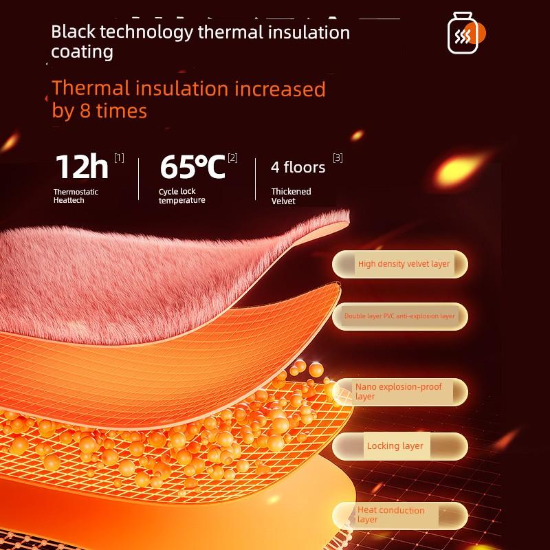 Warm Water Bag Water Injection Hot Water Bag for Stomach Warm Quilt Warm Hand Stuffed for Female Students Big Aunt Warm Baby Explosion-proof