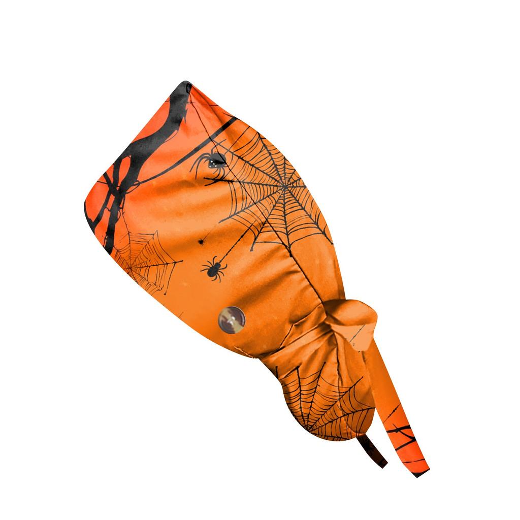 Șapcă de lucru cu imprimeu de Halloween la modă, șapcă casual pentru femei, șapcă de spălat, șapcă Baotou