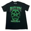 Death Row Records T Shirt Black Medium Skull Graphic West Coast Rap Hip Hop