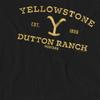 Yellowstone Womens/Ladies Dutton Ranch Simple T-Shirt