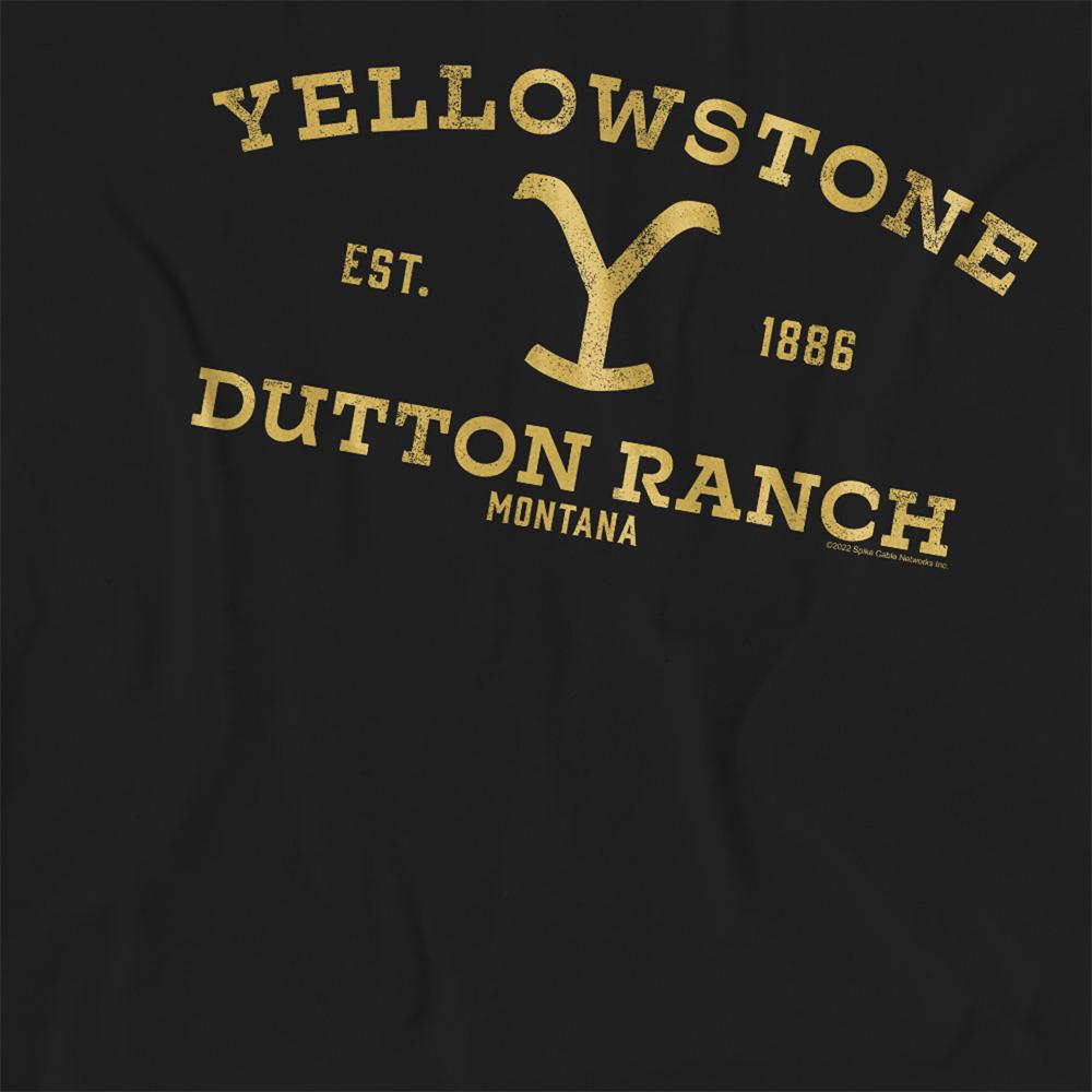 Yellowstone Womens/Ladies Dutton Ranch Simple T-Shirt