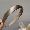 French thin edge chic hairband pure vintage silk hair accessory