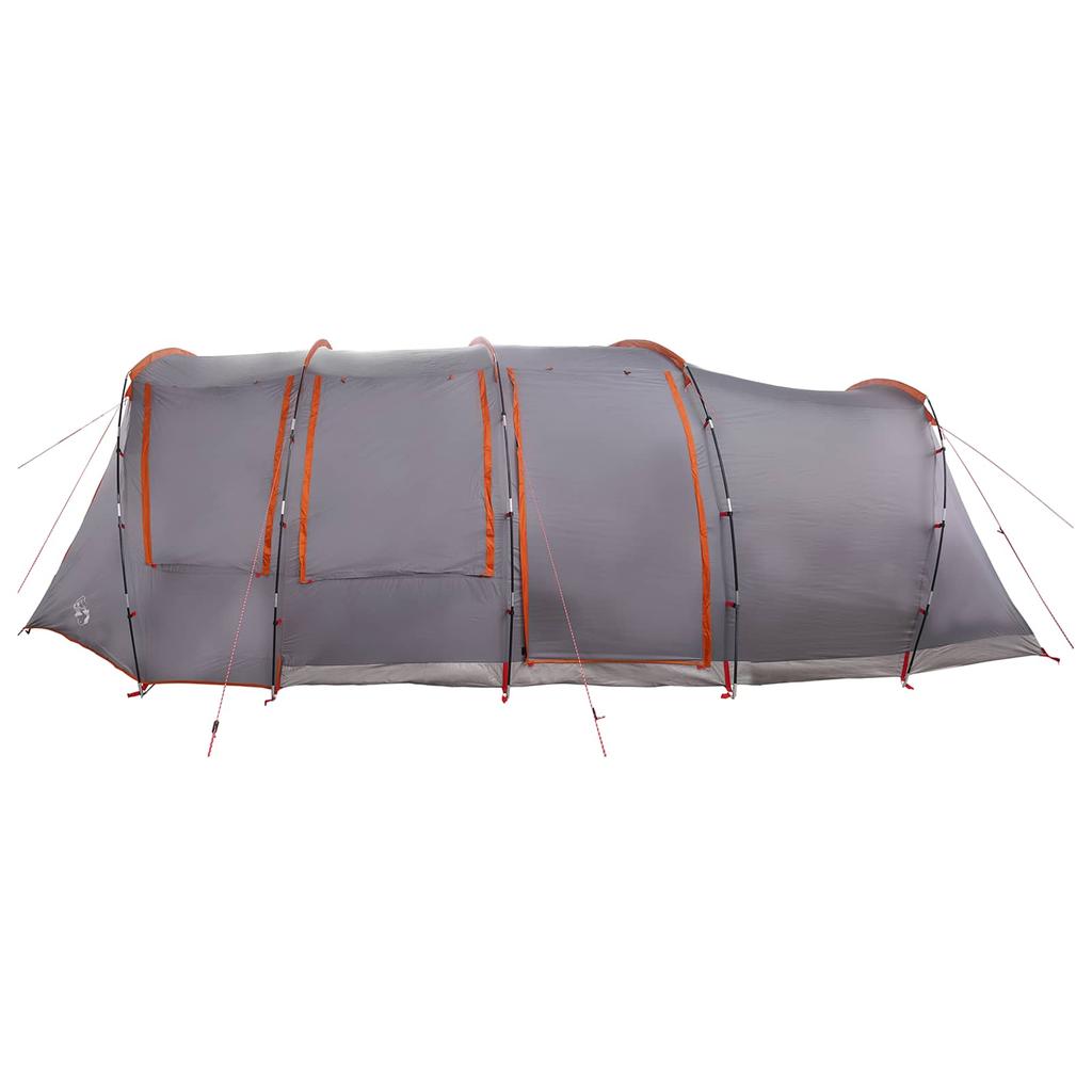 Tunnel Tent Gray and Orange 675 x 392 x 210 cm