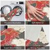 Chinese Red Dragon Front Door Floor Entrance Mats Outdoor Oriental Mythical Kitchen Bath Doormat Bedroom Carpet Rug