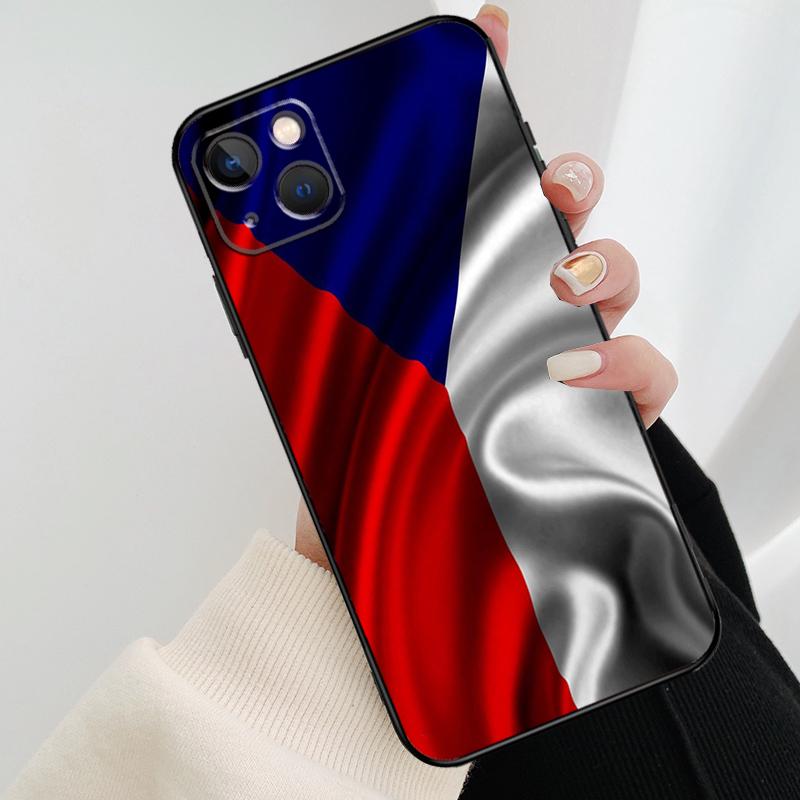 Czech Republic Czech Flag Phone Case For iPhone 17 Pro Max 14 13 12 11 15 16 Pro Max mini 15 16 Plus 16e 17 Air Cover