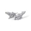 Bricks DIY Dog Wild Zoo  Marine Animal Farm Animal Dinosaur World Building Blocks Building Blocks Assemble Cat Shark Penguin
