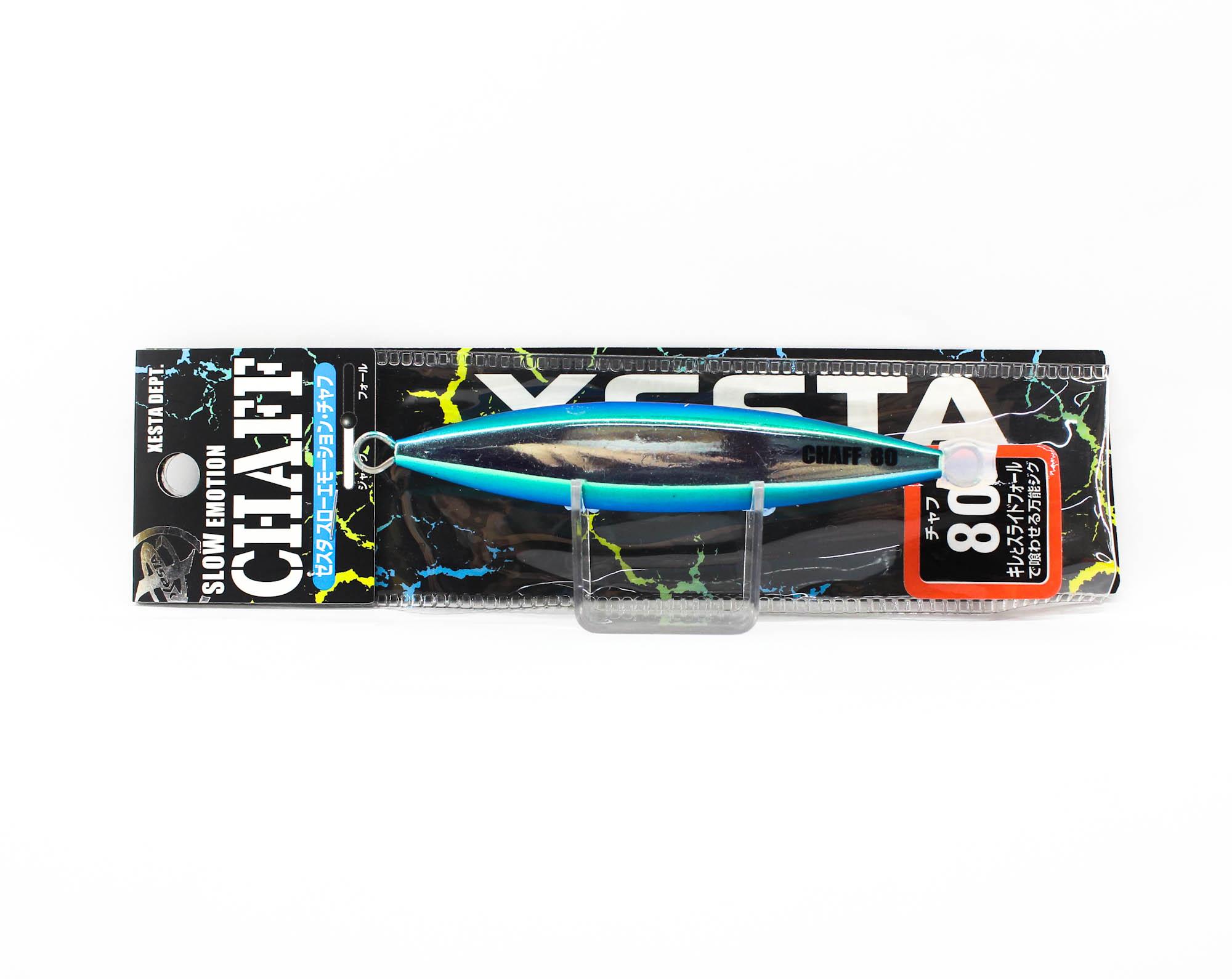 Leurre Métal Xesta Chaff 80g - Pêche En Mer - Neuf - Silent Trevally