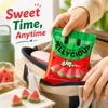 Lotte Wassermelonen-Weichbonbons 56g | Süßer saftiger Geschmack, Elastische kaubare Textur, Praktische kleine Packung