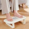 Ergonomic Under Desk Foot Rest Rocker Adjustable Height Massage Surface for Home Office Yoga Fitness Adults Men Women