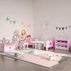 Kids Storage Rack, with Nine Removable Baskets, for Nursery, Bedroom, Playroom - Pink