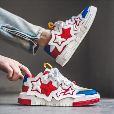 Scarpe Personalizzate di Alta Qualità di Celebrità, Scarpe da Uomo Basse, Alla Moda Nuove Suole Spesse, Nuove Scarpe Sportive Aumenta Altezza