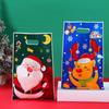 50/100Pcs Snowman Christmas Gift Bags Cartoon Santa Claus Gift Bag Christmas Candy Bag  2025 Xmas