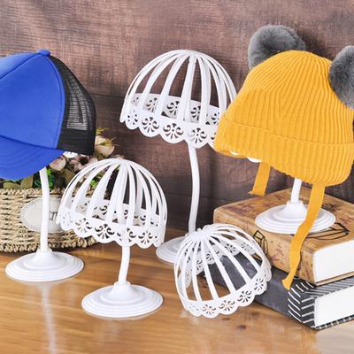 מעמד לכובע כובע פאות תערוכת גדלים מרובים עם קצה תחרה כובע דלי דייג כובע תצוגת מחזיק כובע ארגונית לחנויות בית