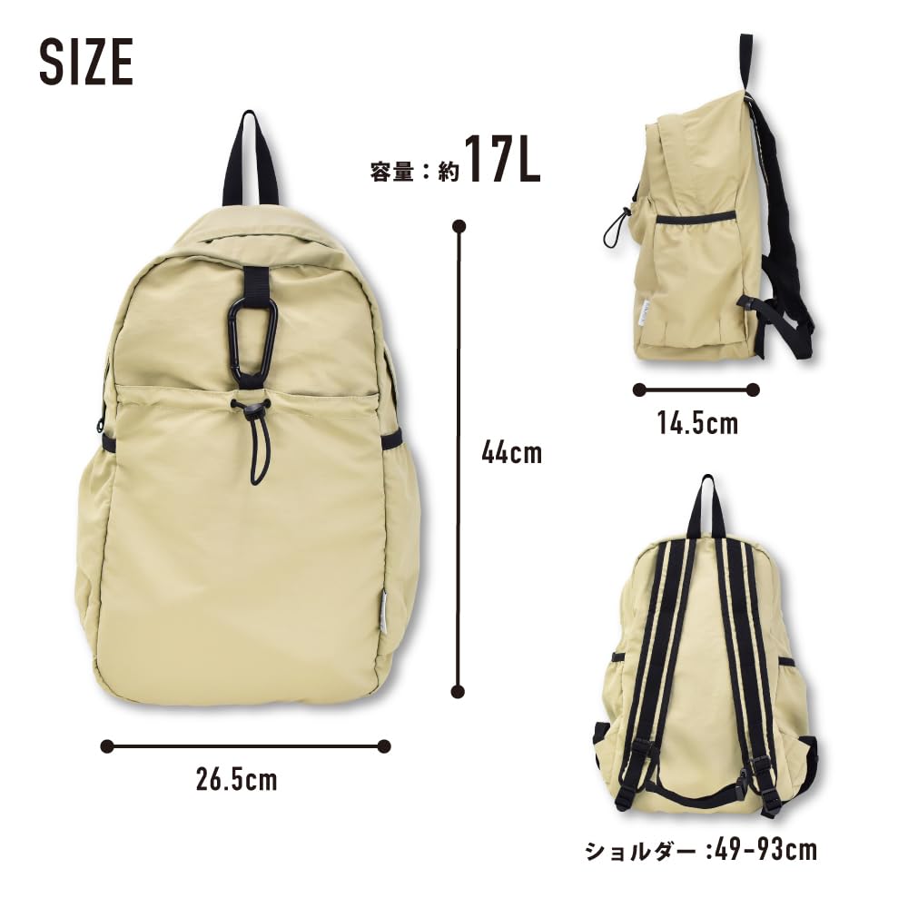 Drawstring Pocket Backpack RDP-30720 Black