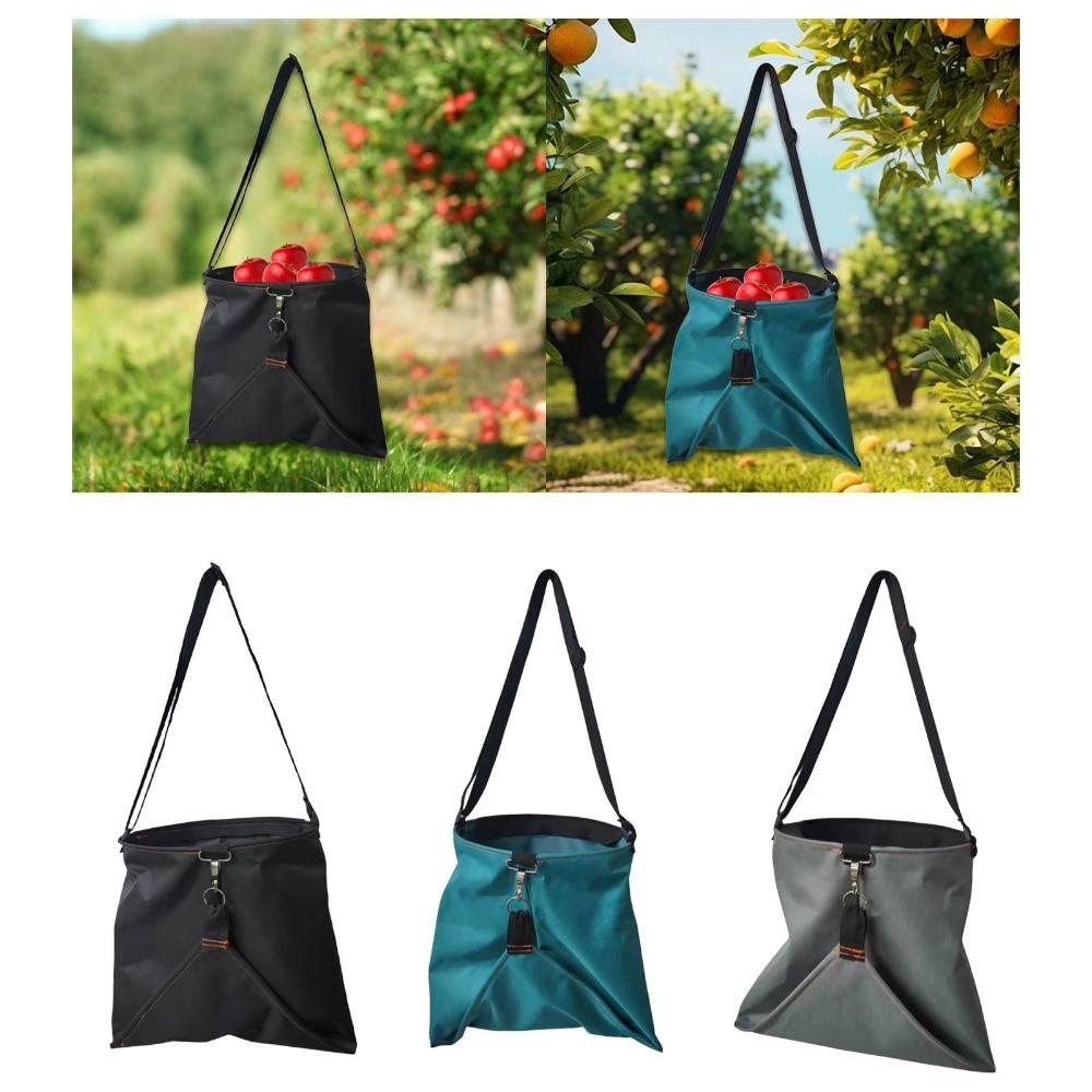 Tear Resistance Fruits Gathering Pouch Adjustable Strap Harvest Picking Bag  Harvest